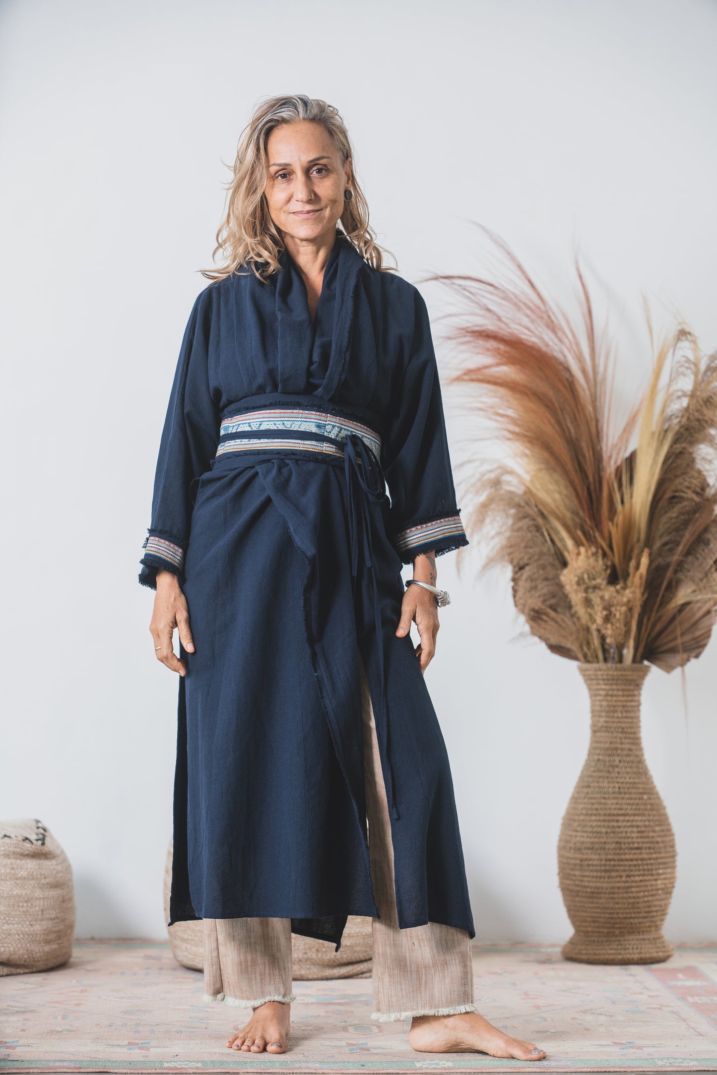 The Witch Major Cardigan with Medicine Belt ~ Navy