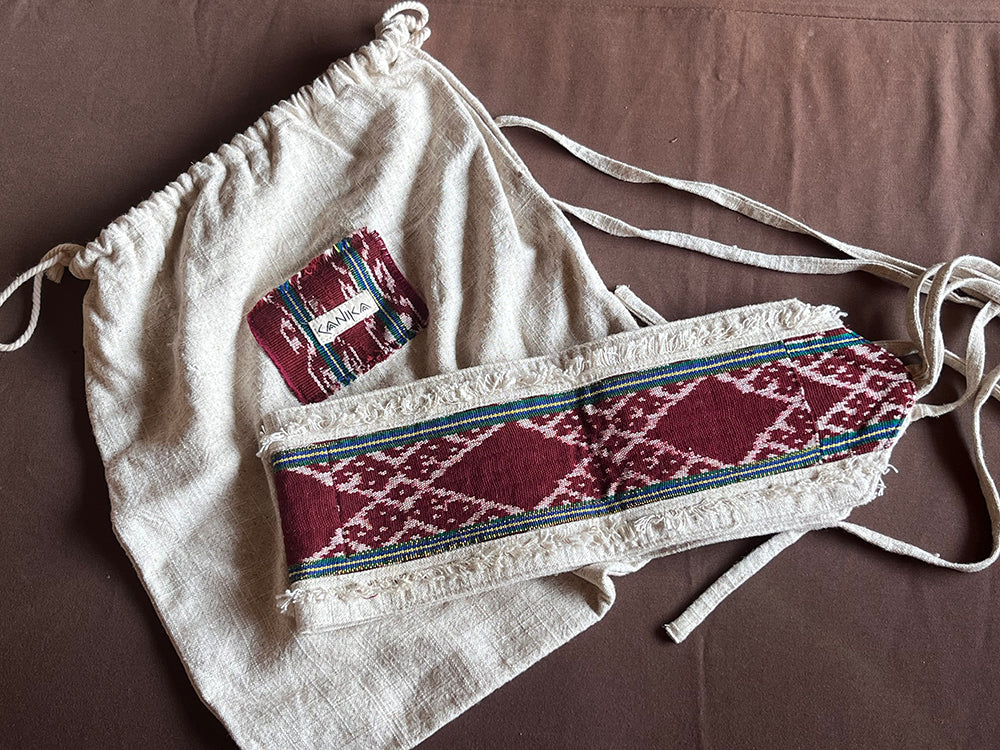 Sekhmet Minor Cardigan with Medicine Belt ~ White